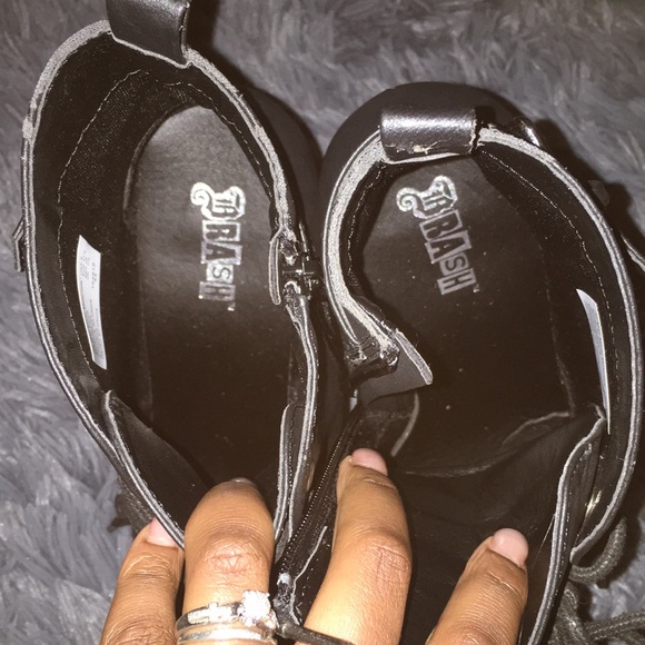 Black Combat Boots - Picture 9 of 9